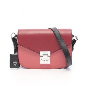7654 - MCM Patricia Colorblock Leather Crossbody Bag